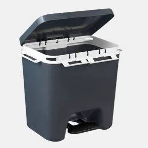 Caixote do lixo BASURA com pedal 45 litros marca DENOX by Conforama, photo 1