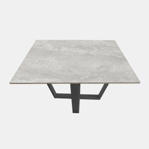 Mesa de centro com efeito pedra cinza EXCALIBUR da Conforama, fotografia 1