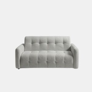 Sofá cama de 3 lugares NEO cor cinza claro da Conforama, fotografia 1