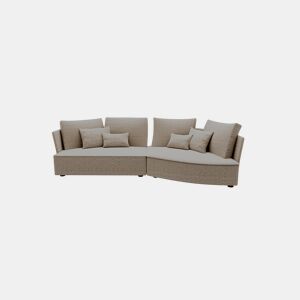 Chaise longue LUGANO direita 4 lugares tecido 3 cor cinza by Conforama, photo 1