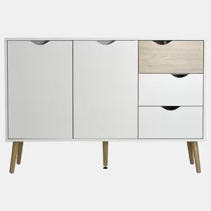 Aparador VIXEN com 2 portas e 3 gavetas da Conforama, fotografia 1