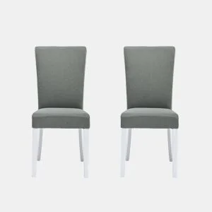 Conjunto de 2 cadeiras de jantar BRIGHTON cor verde by Conforama, photo 1