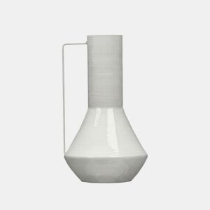 Vaso metálico CONICO 29cm cinza claro by Conforama, photo 1
