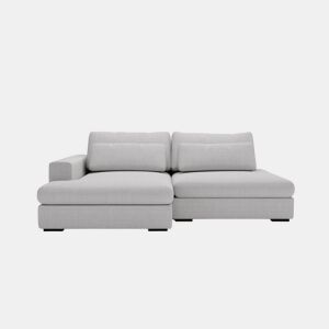 Chaise longue com cama PASSION esquerda 3 lugares cinza claro by Conforama, photo 1