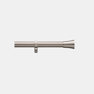 Varão de cortina extensível BELL em aço inoxidável 120-210cm by Conforama, photo 1