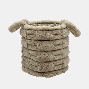 Cesta CATALINA M 25x25x25cm cor camel da Conforama, fotografia 1