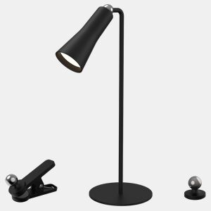 Candeeiro de secretária EASY 4 em 1 led 4W 37,2cm preto by Conforama, photo 1