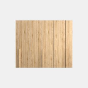 Roupeiro SWING 230x240cm 6 portas batentes carvalho by Conforama, photo 1