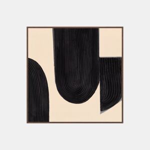 Quadro original PIRULETAS I relevo 55x55cm marca MARCOMUEBLE by Conforama, photo 1