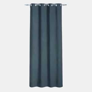 Cortina de poliéster PANAMA 140x260cm cor azul by Conforama, photo 1
