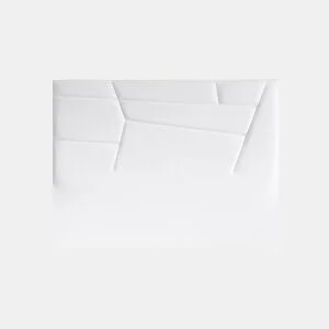 Cabeceira MINNESOTA pele sintética branco 160x120cm by Conforama, photo 1