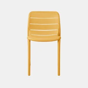 Cadeira de cozinha fixa STRIPE cor amarela da Conforama, fotografia 1
