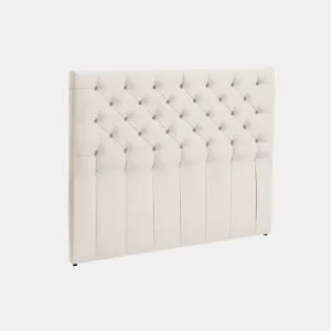 Cabeceira 90X120cm semipele bege VITORIA MOLAFLEX da Conforama, fotografia 1