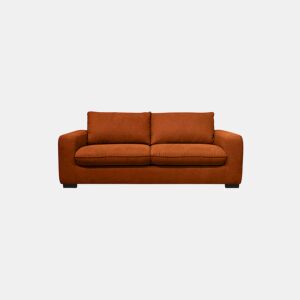 Sofá cama de 3 lugares SWEET com abertura italiana cor terra da Conforama, fotografia 1