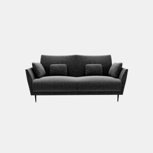 Sofá 3 lugares TORINO tecido 1 cor cinza escuro by Conforama, photo 1