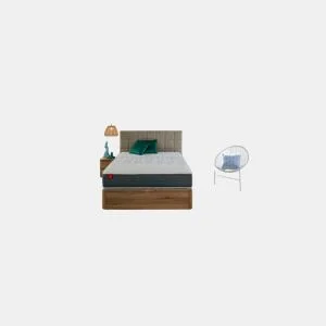 Colchão SKYLIGHT 8 K PIKOLIN de espuma Adaptex y wengué 160x200cm da Conforama, fotografia 1