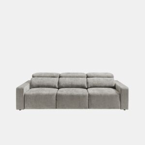 Sofá 4 lugares XL MONTBLANC cor cinza by Conforama, photo 1
