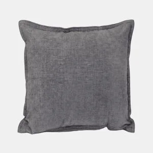 Almofada VENECIA 45x45cm cor cinza escuro by Conforama, photo 1