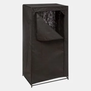 Armário ETHAN 70x46x149cm cor preto da Conforama, fotografia 1