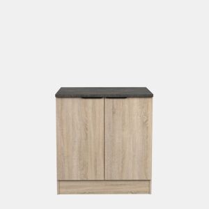 Móvel inferior FUMAY de 80cm com 2 portas by Conforama, photo 1