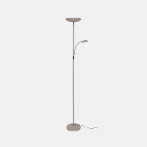 Candeeiro de pé com brazço DUNIA LED 18W 6500K 175x25cm bege by Conforama, photo 1