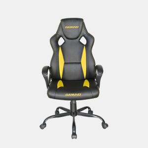 Cadeira gaming ECLIPSE cor preto e amarelo by Conforama, photo 1