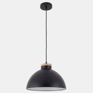 Candeeiro de teto DOME normal 25W 178cm preto by Conforama, photo 1