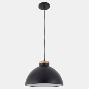 Candeeiro de teto DOME normal 25W 178cm preto da Conforama, fotografia 1