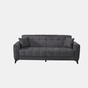Sofá cama 3 lugares HERMES II cor antracite by Conforama, photo 1