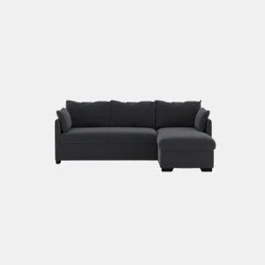 Chaise longue com cama 4 lugares reversível SYCO cinza da Conforama, fotografia 1