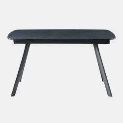 Mesa de jantar extensível NUNGWI preto by Conforama, photo 1
