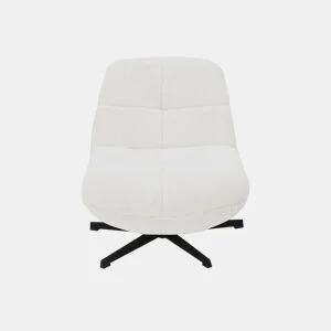 Cadeirão CADI decorativo cor branca by Conforama, photo 1