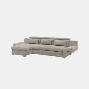 Chaise longue cama ETERNITY esquerda 5 lugares vison da Conforama, fotografia 1