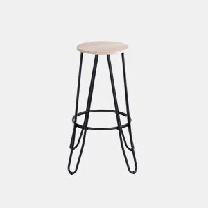 Banco médio LARS 72,5cm madeira natural by Conforama, photo 1