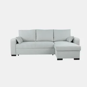 Chaise longue reversível BROADWAY II cor cinza claro da Conforama, fotografia 1