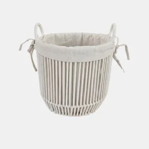 Cesta KYRKA M 28x31x31cm cor cru by Conforama, photo 1