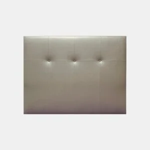 Cabeceira ATHENAS pele sintética champanhe 145x120cm by Conforama, photo 1