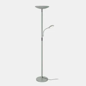 Candeeiro de pé com brazço DUNIA LED 18W 6500K 175x25cm verde da Conforama, fotografia 1
