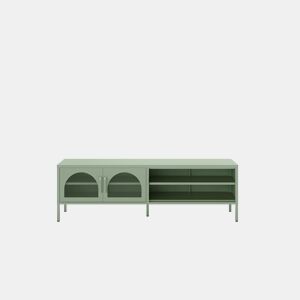 Móvel de TV DIORA 160cm cor verde da Conforama, fotografia 1