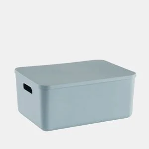 Caixa STORAGE 26x36x16cm cor azul by Conforama, photo 1