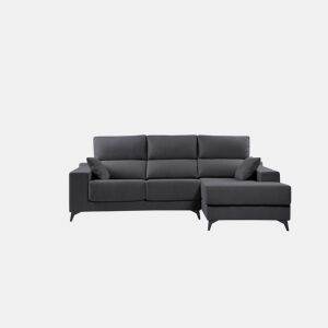 Chaise longue M NOELIA dereita 4 lugares antracite by Conforama, photo 1