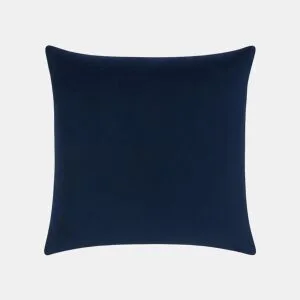 Almofada de veludo VELOUR 45x45cm azul da Conforama, fotografia 1