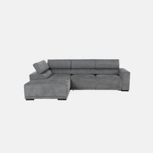 Sofá de canto com cama MACK esquerda 4 lugares cinza escuro by Conforama, photo 1
