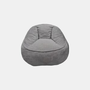 Puff cadeirão MIKY 85x90x70cm cinza by Conforama, photo 1