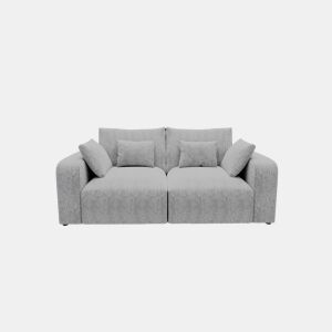 Sofá VERONA de 3 lugares em tecido 3 cor cinza escuro by Conforama, photo 1