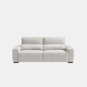 Sofá 3 lugares XL VALERIA cor branco da Conforama, fotografia 1