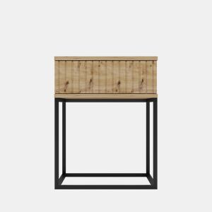 Mesa de centro STYLE 40cm uma gaveta em carvalho by Conforama, photo 1