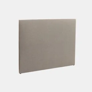 Cabeceira 100x125cm tecido rustic bege LISA MOLAFLEX da Conforama, fotografia 1