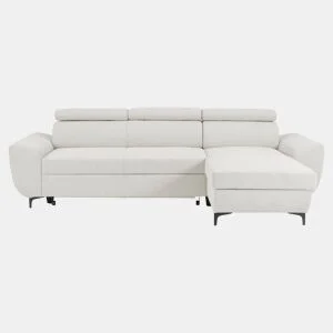 Chaise longue reversível SANTIAGO cor bege da Conforama, fotografia 1