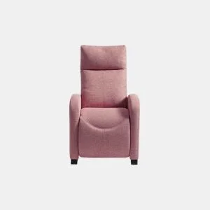 Cadeirão relax manual MILU cor rosa da Conforama, fotografia 1
